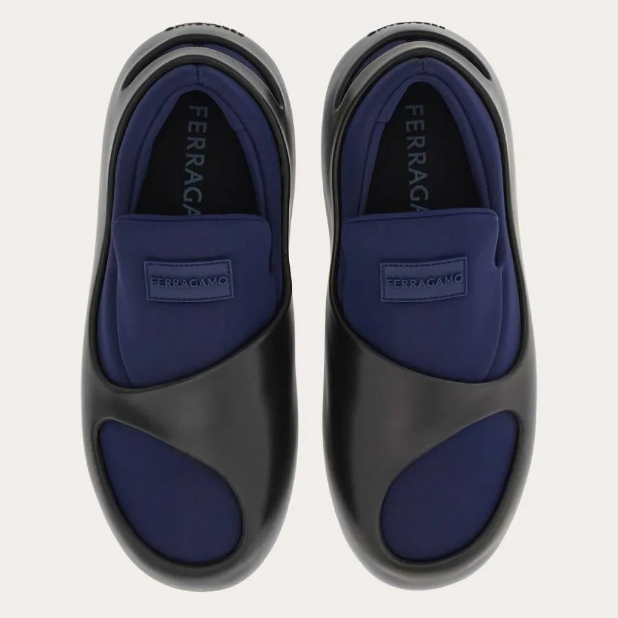 Мужские синие гибридные кроссовки Ferragamo Lunar, синий — фото 3