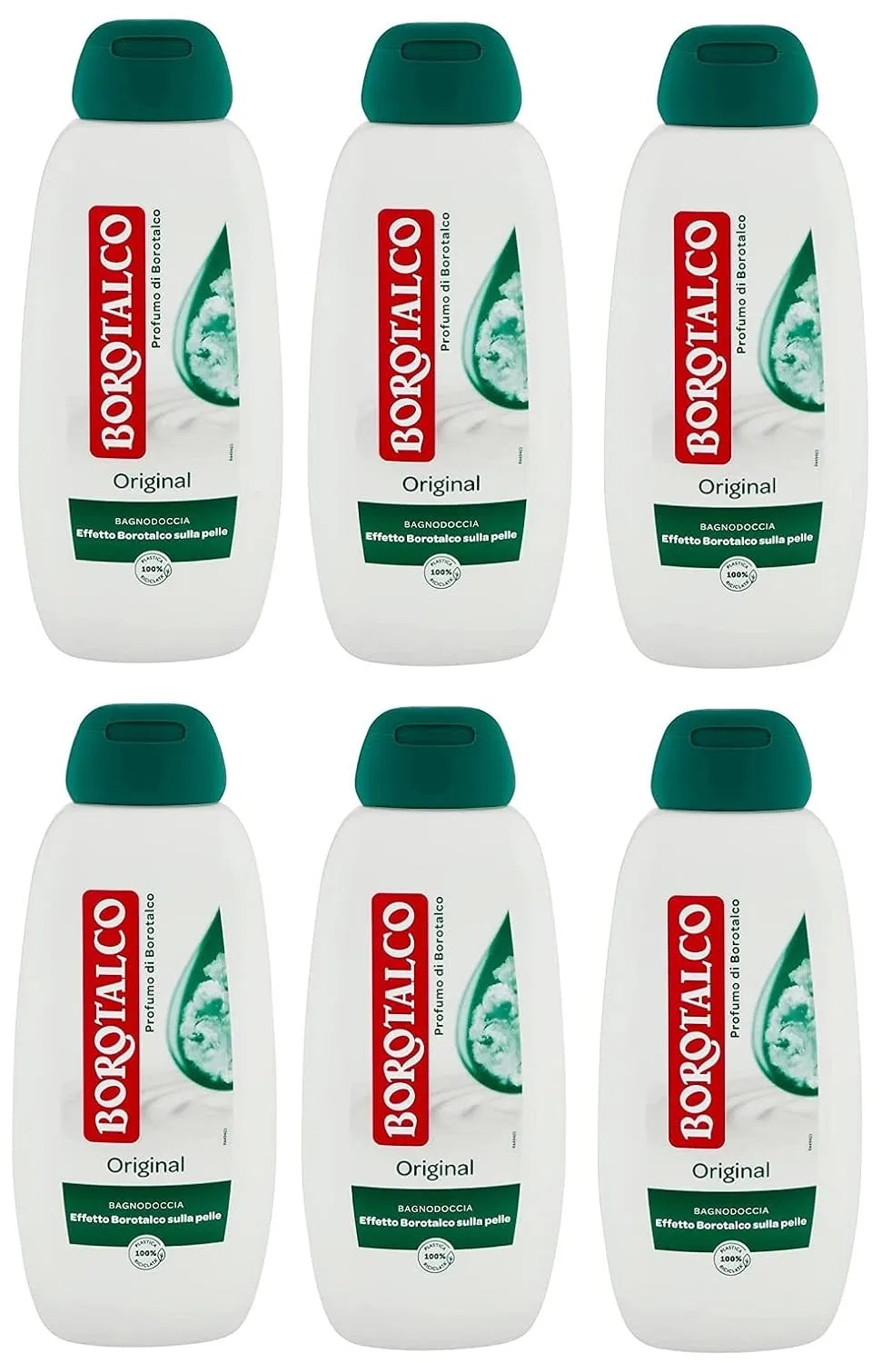 Гель для душа Borotalco Profumo di Borotalco Original 450 мл (6 шт.) Italian Gourmet E.R.