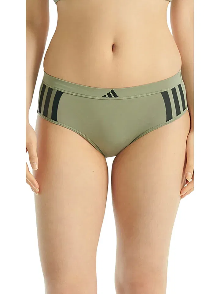 Слипы Adidas, зеленый — фото 2