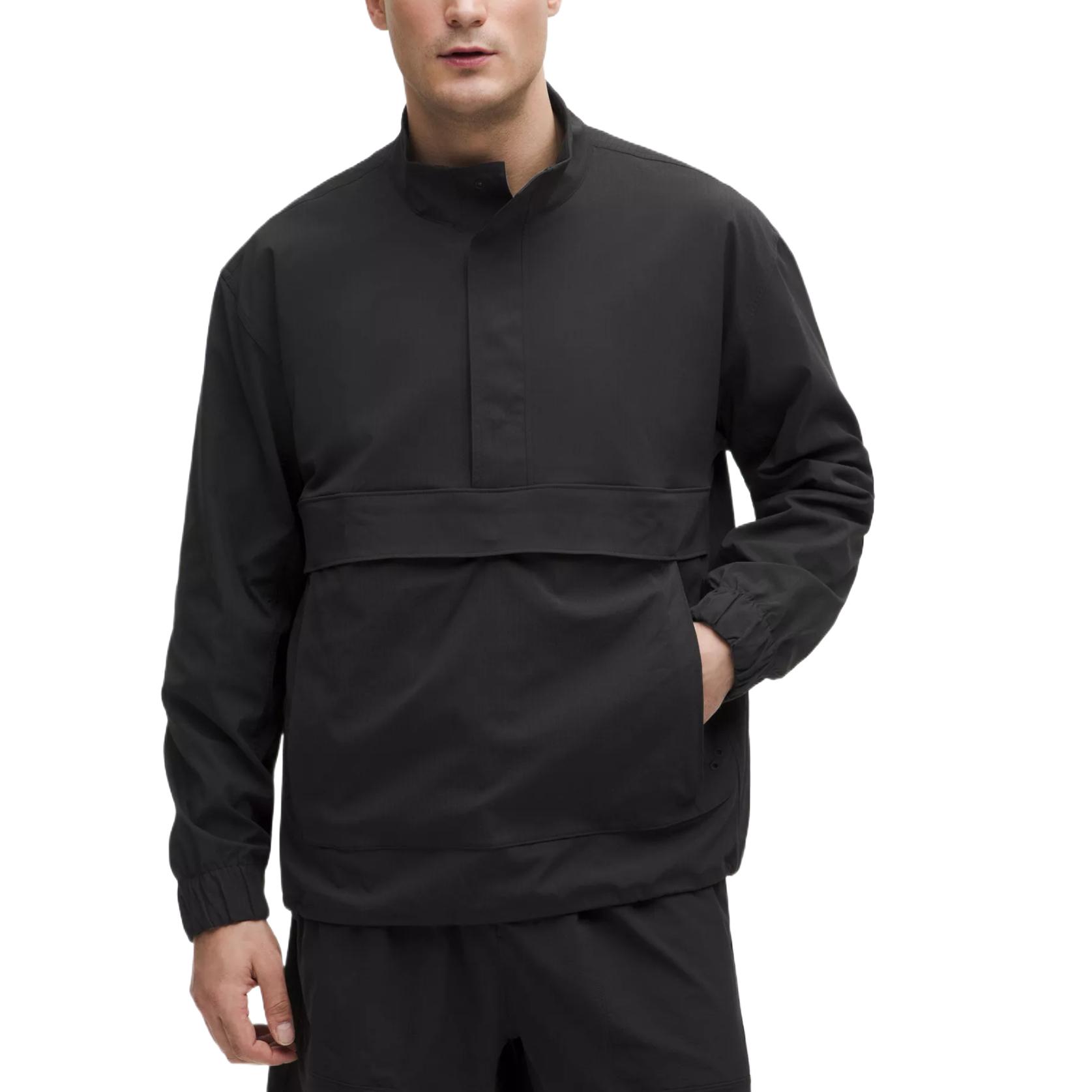 

Lululemon Расклешенная куртка-анорак утилитарная из рипстопа мужская, Black/BLK