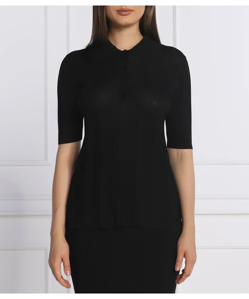 

Блузка Tartina Slim fit Mm, черный