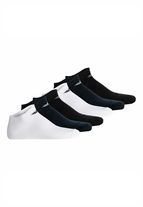 Носки спортивные 6 пар Emporio Armani, белый черный синий