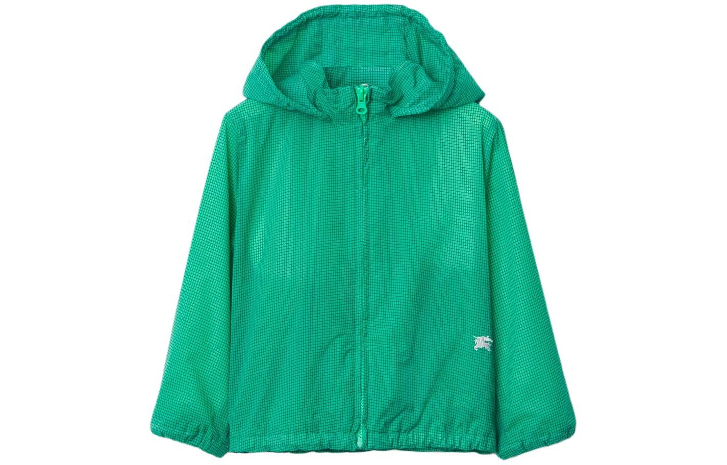 

Детская куртка Burberry, цвет Bright jade