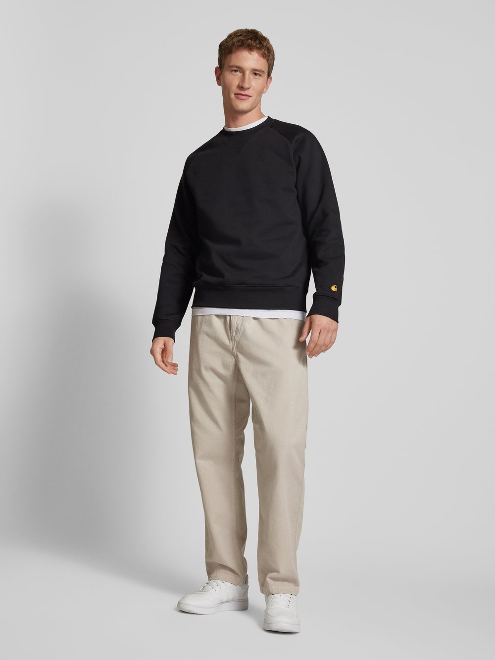 

Брюки прямого кроя с боковыми карманами, модель «FLINT» Carhartt Work In Progress, песочный