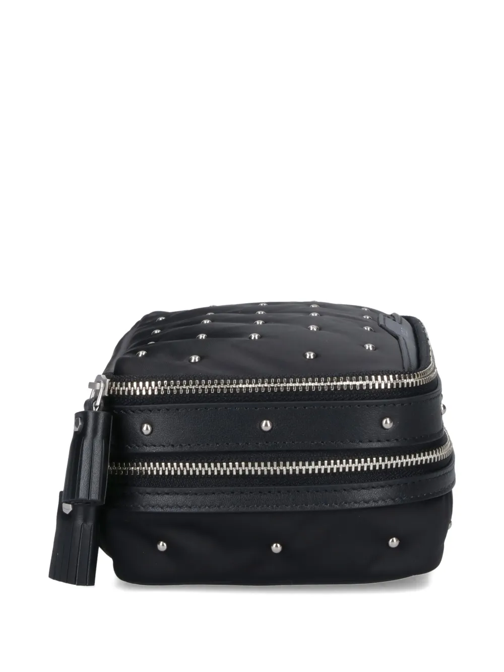 Косметичка с двумя молниями Anya Hindmarch, черный — фото 4