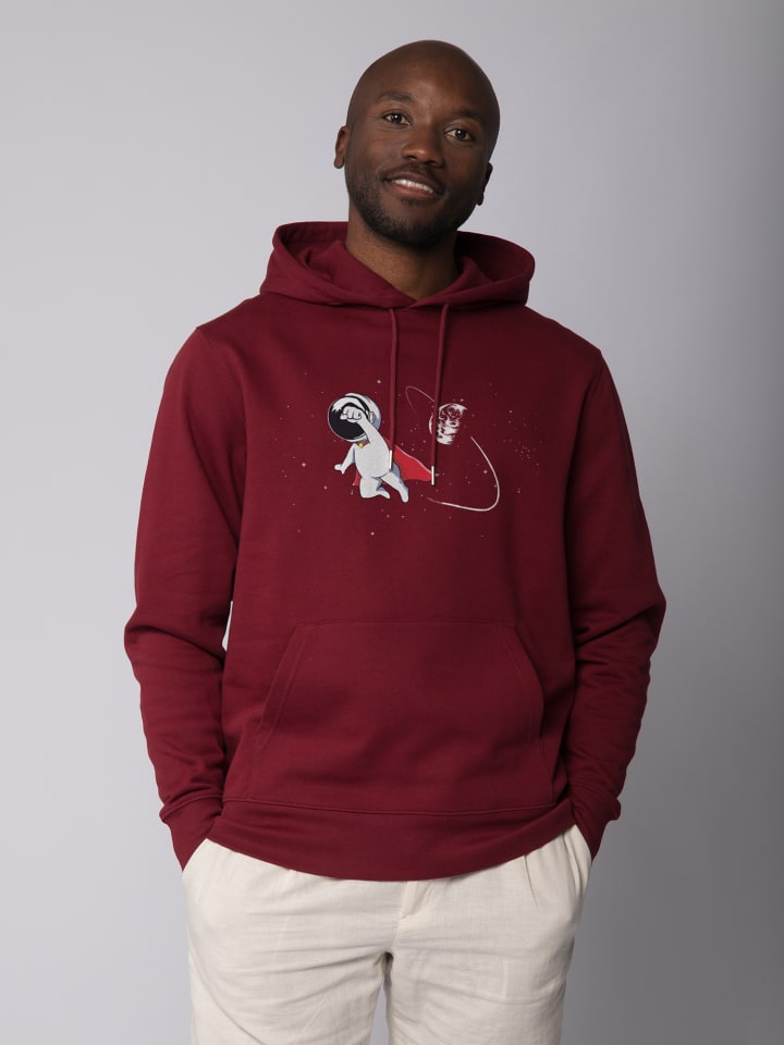 

Толстовка wat Apparel Sweatshirt Superastronaut, цвет Weinrot