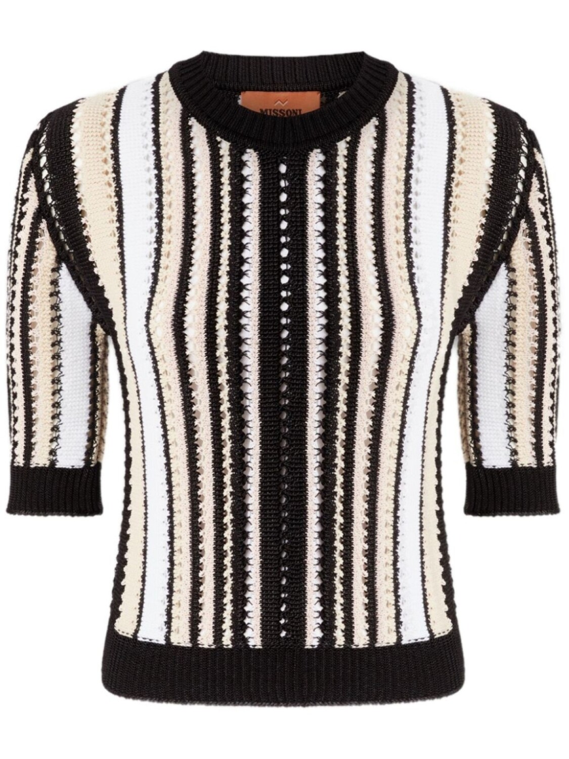 

Missoni свитер в полоску, черный