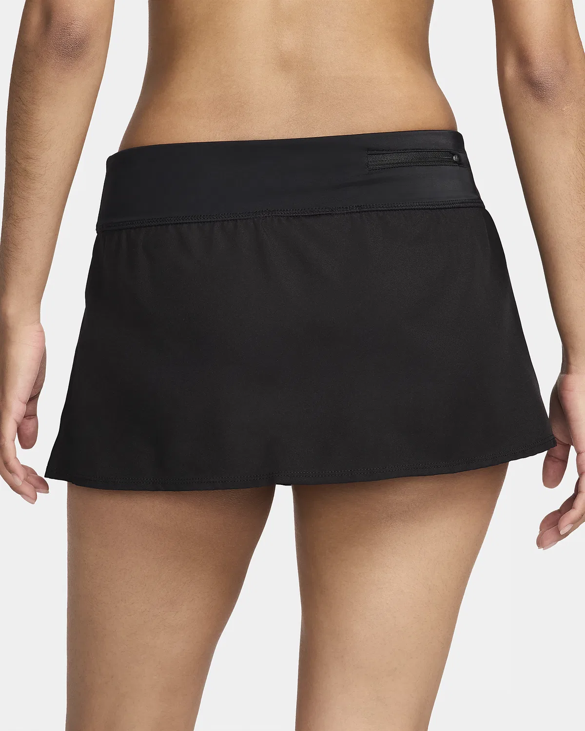 Женская юбка для серфинга Nike Swim Effortless Essential, Black — фото 3