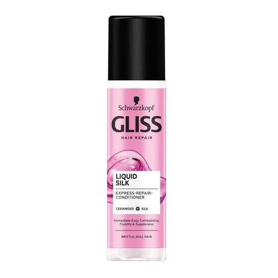 

Экспресс-спрей-кондиционер для волос, 200 мл Schwarzkopf, Gliss Kur Liquid Silk