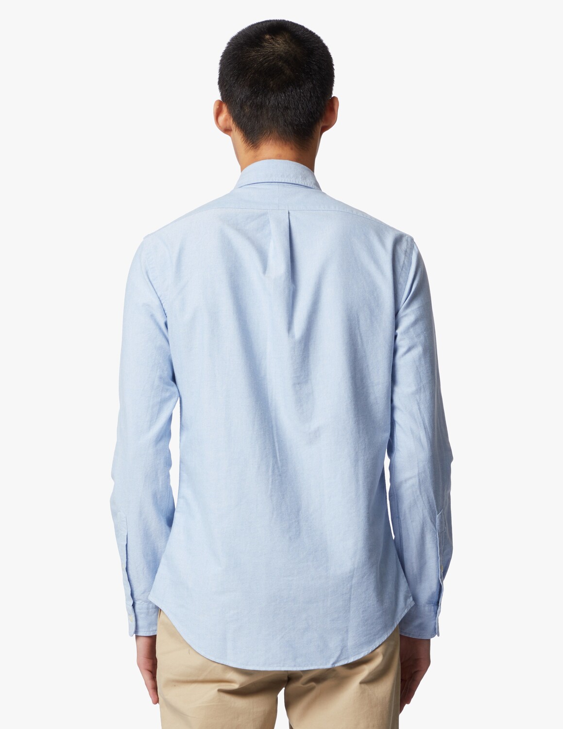 Спортивная оксфордская рубашка с длинными рукавами Ralph Lauren, цвет Bsr Blue — фото 3