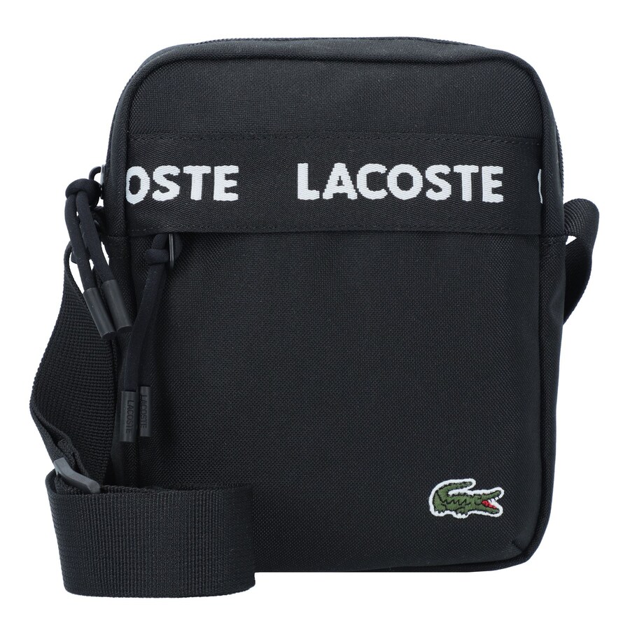 

Сумка через плечо LACOSTE Neocroc, черный