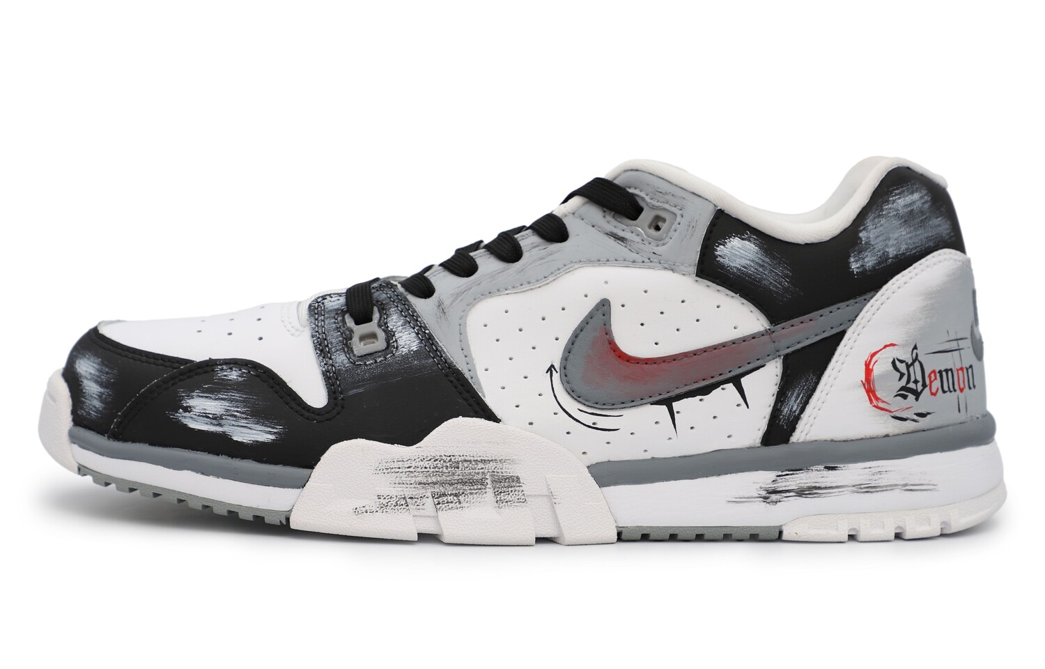 

Кроссовки Nike Air Cross Trainer Training Shoes Men Low-top White/black, черный/белый