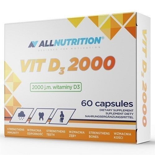 

Allnutrition D3 2000 витамин D3 в капсулах, 60 шт.