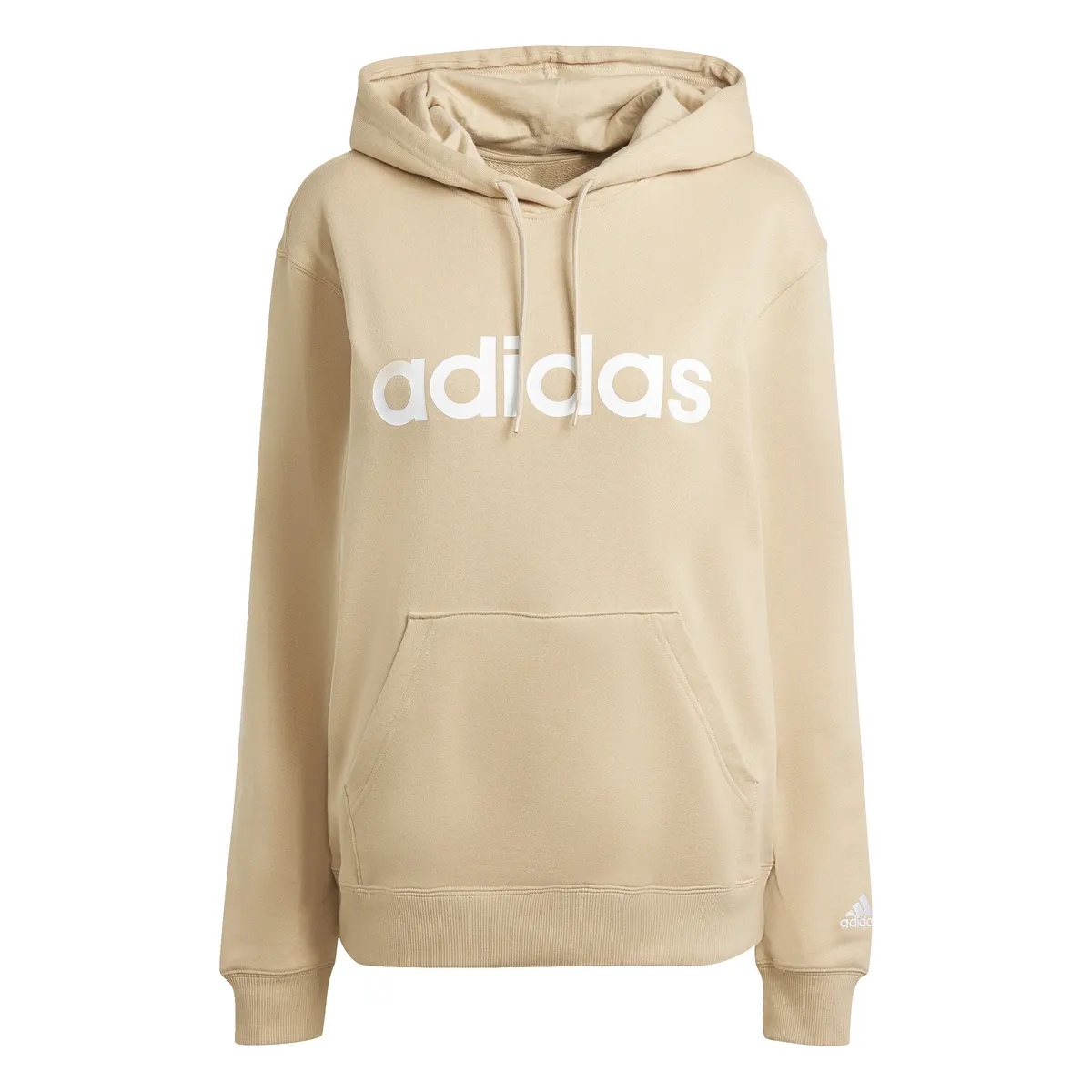 

Толстовка с капюшоном Adidas Sportswear "W LIN FT HD", бежевый