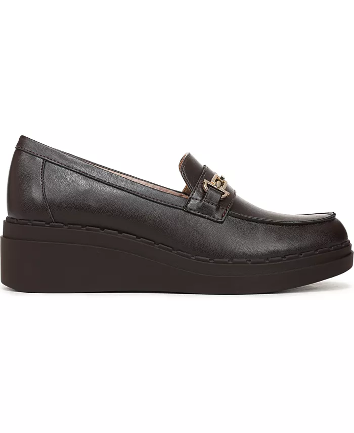 Женские туфли-лоферы Dolce-Bit на платформе Lifestride, коричневый — фото 2