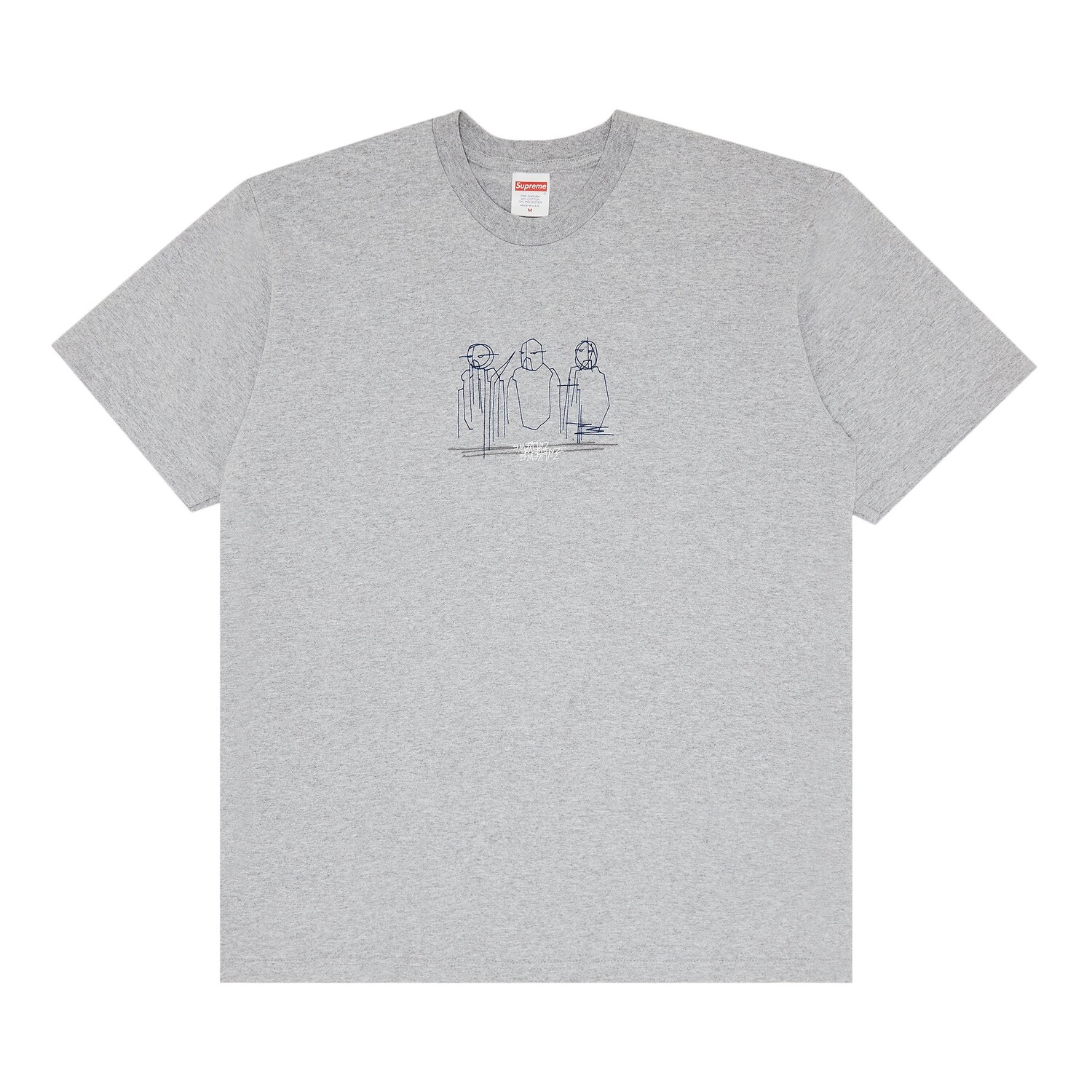 

Футболка Supreme Three Kings Heather Grey