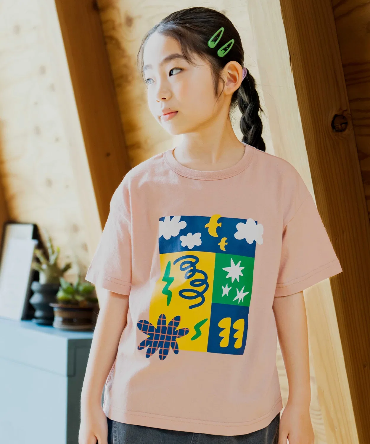 Детская футболка and D. petit main с коротким рукавом