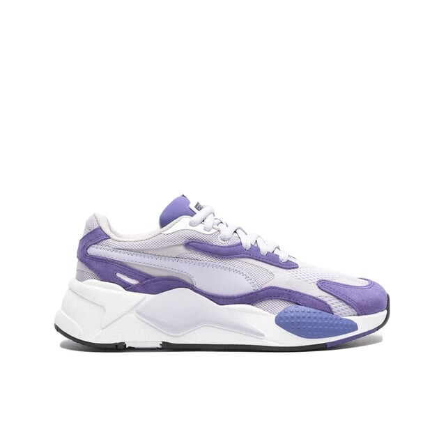 Фиолетовые женские синтетические кроссовки Rs X3 со шнуровкой 372884 08 Puma, фиолетовый