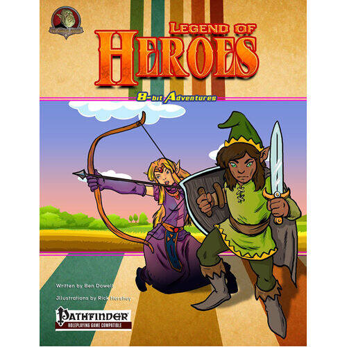 

Книга 8-Bit Adventures: The Legend Of Heroes (Pathfinder) Fat Goblin Games