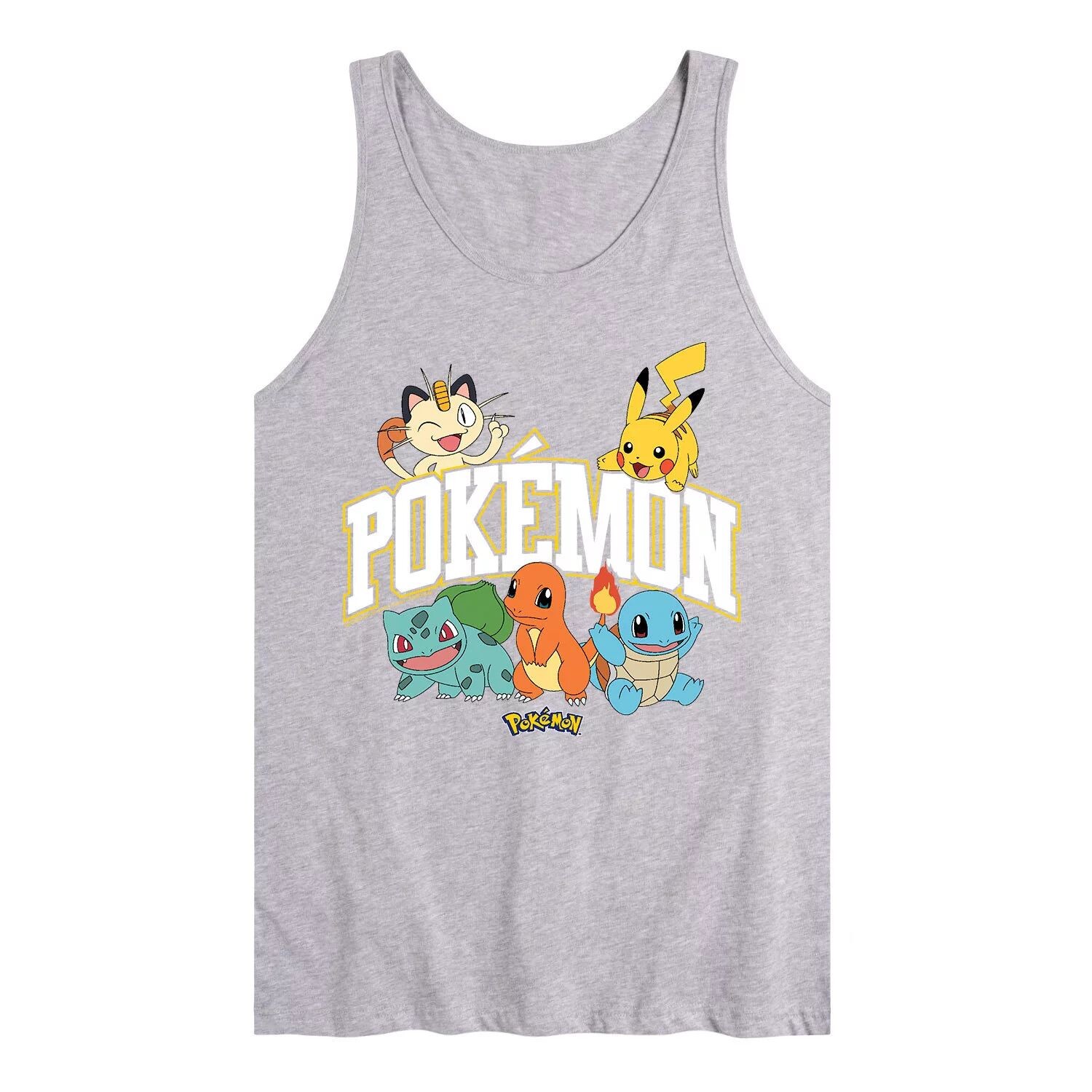 

Мужская спортивная майка Pokemon Licensed Character