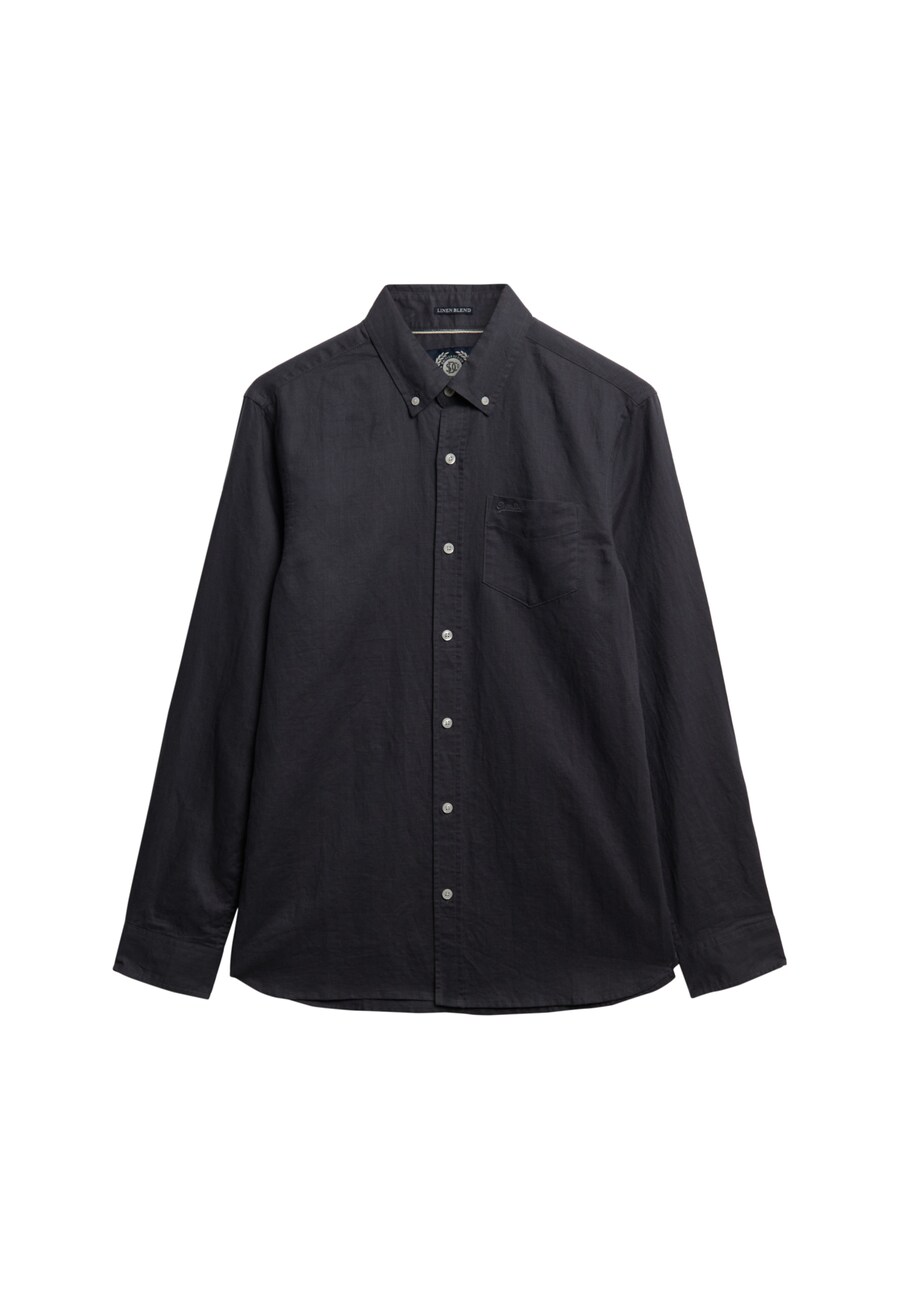 

Рубашка на пуговицах классического кроя Superdry, цвет Ultramarine blue