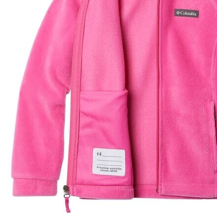 

Флисовая куртка Benton II с капюшоном – для девочек Columbia, цвет Pink Ice