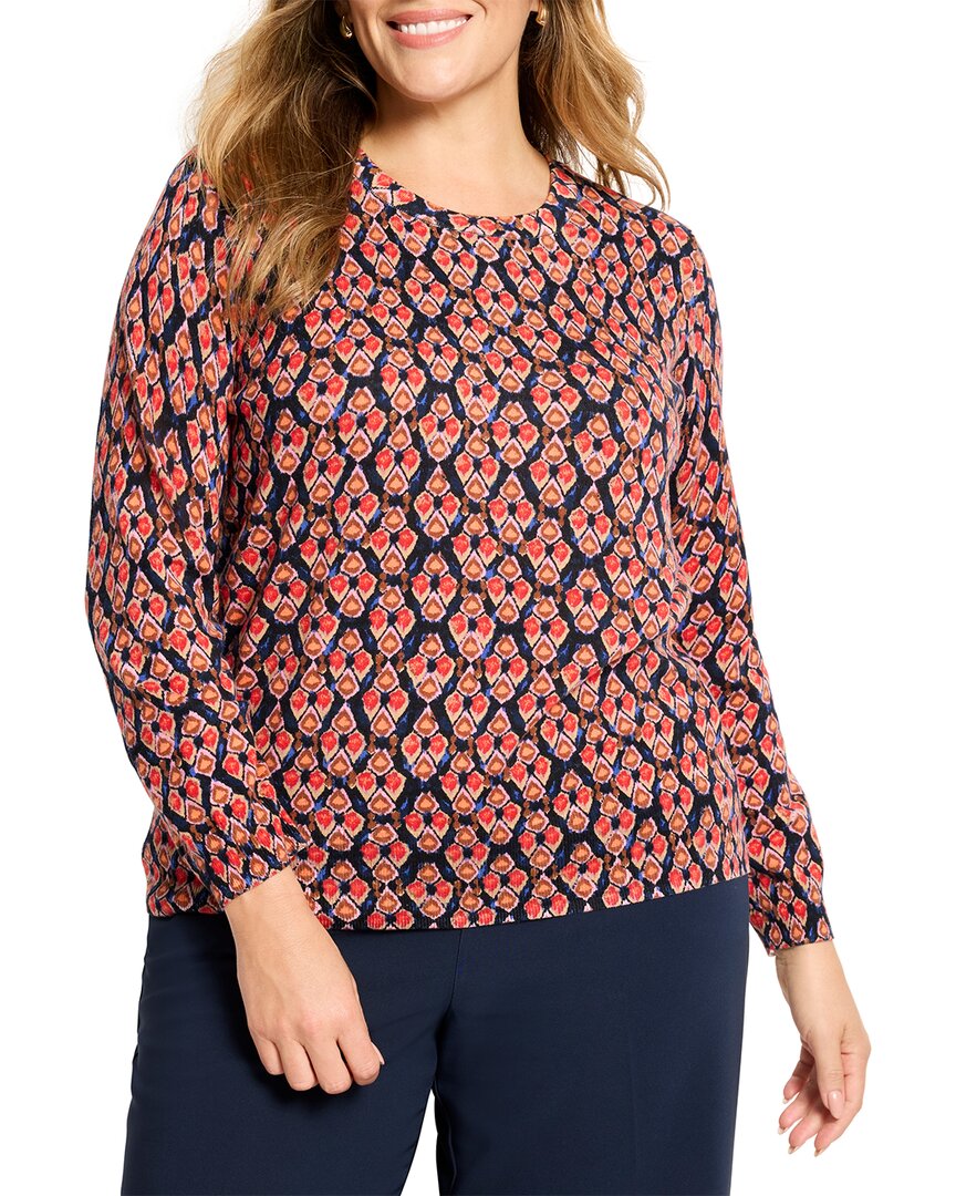 

Свитер NIC+ZOE Plus Nic + Zoe, красный