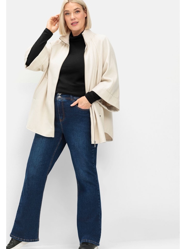 

Джинсы sheego, цвет dark blue denim