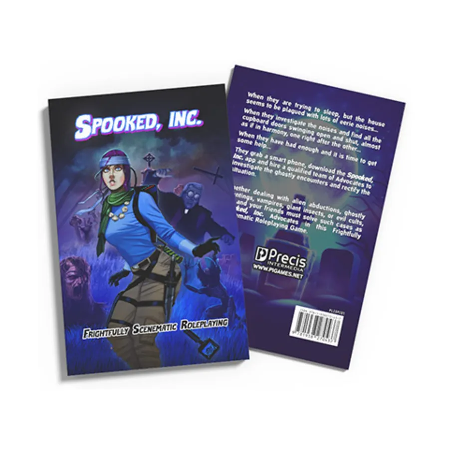 

Spooked, Inc., Roleplaying Games (Politically Incorrect Games/Precis Intermedia), мягкая обложка