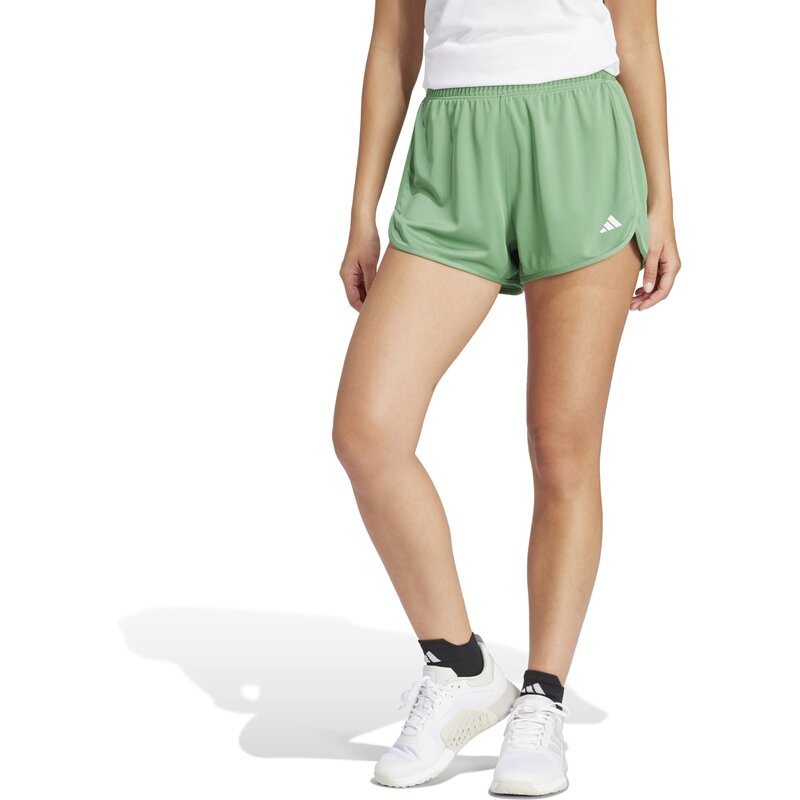 Шорты Pacer Essentials трикотажные с высокой посадкой (длина 5 золь) Adidas, цвет prlogr — фото 2