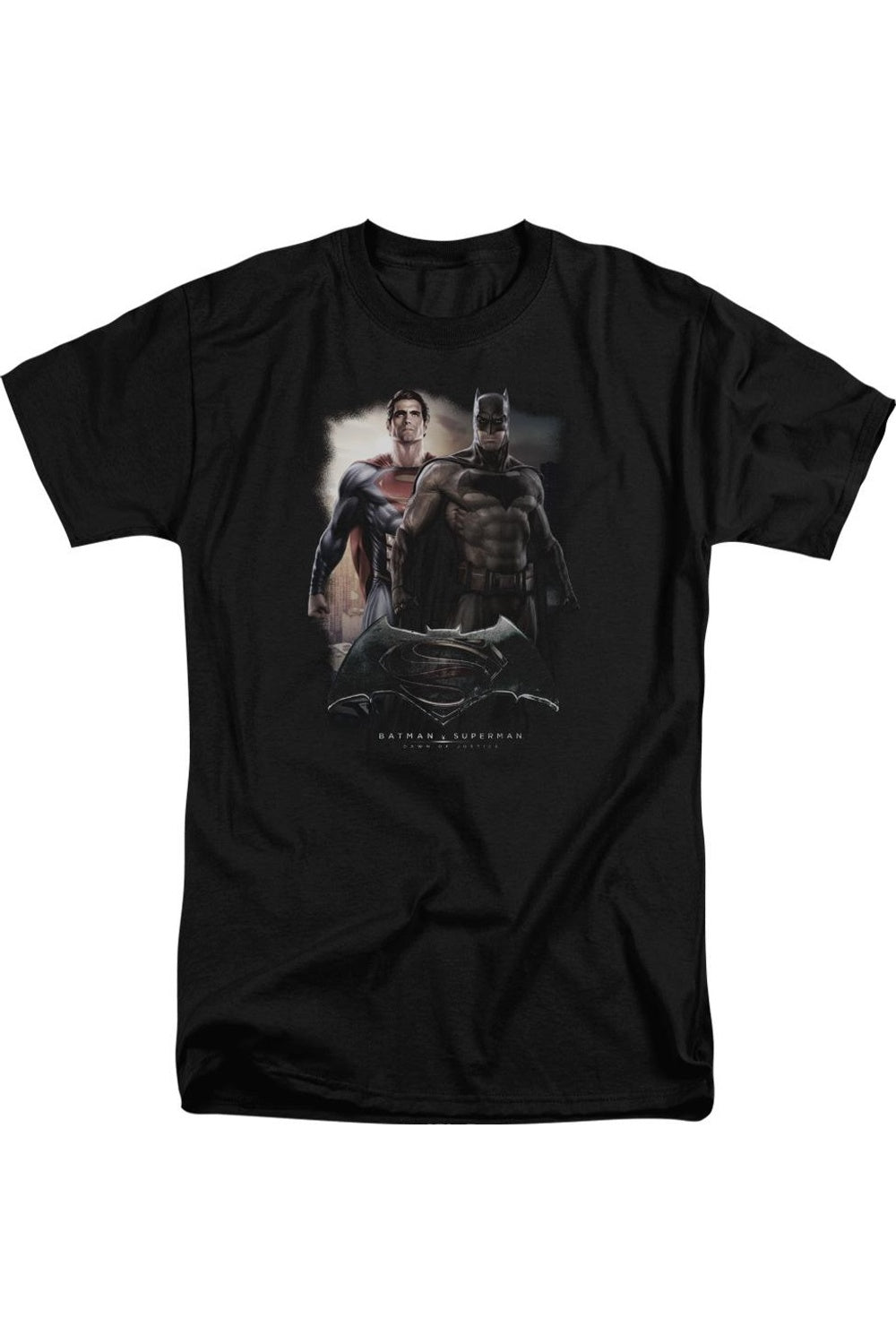 

Футболка с коротким рукавом Batman V Superman Dawn для взрослых Gildan, черный
