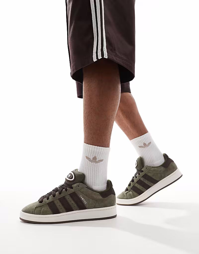

Кроссовки Campus 00 цвета хаки Adidas Originals