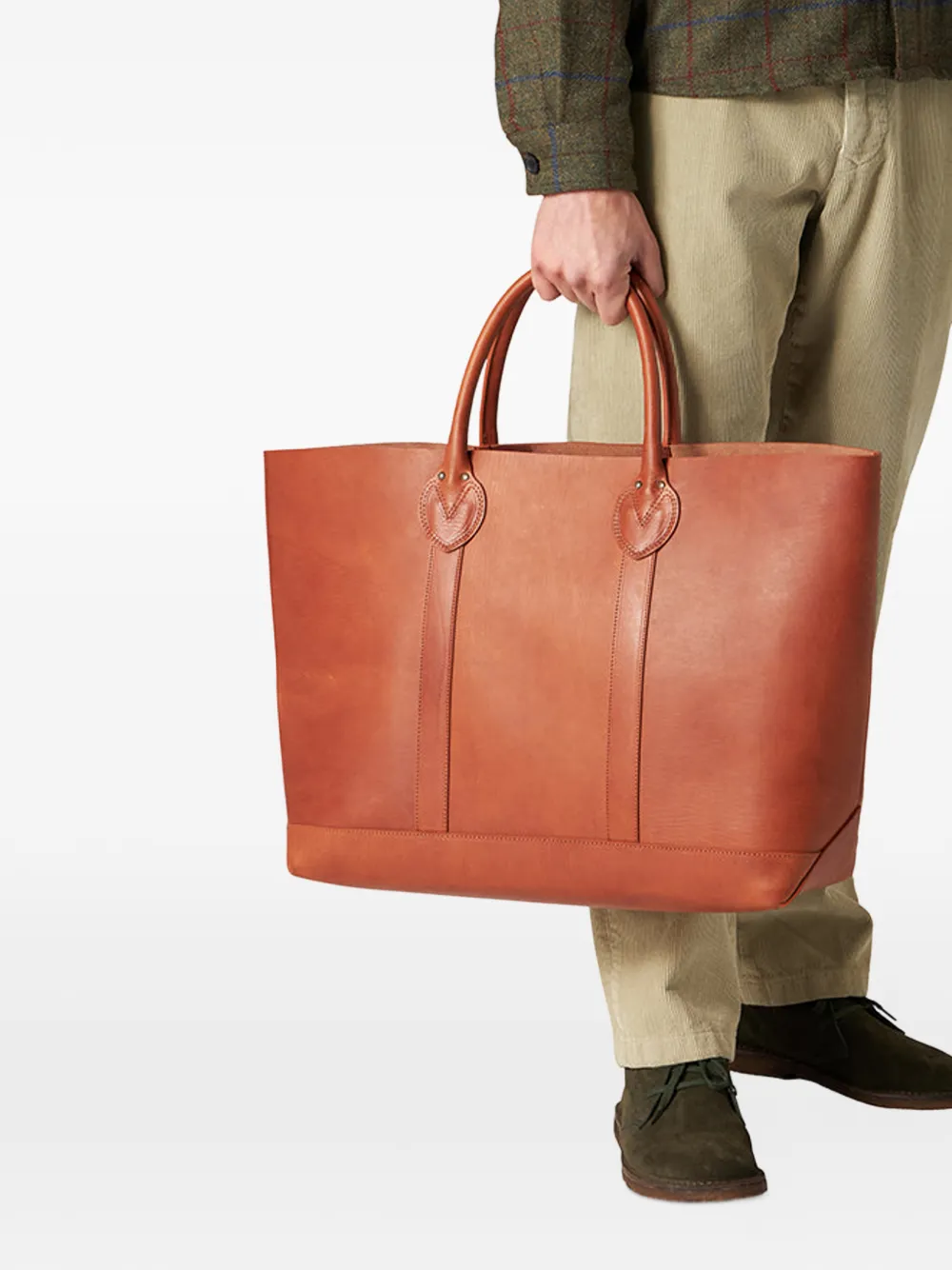 

Сумка-тоут с ручкой в виде сердца Fortela, коричневый