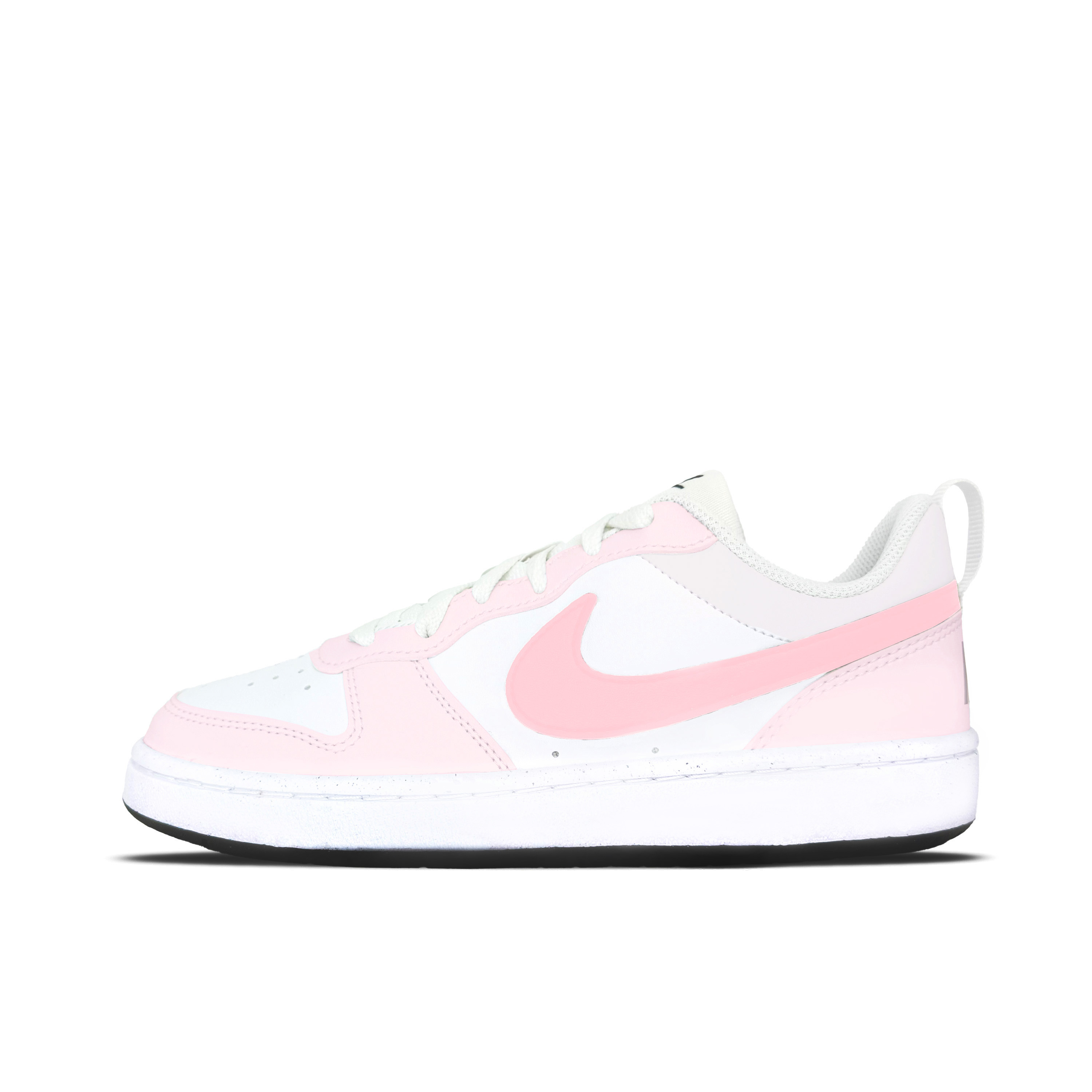 

Низкие детские кроссовки для скейтбординга Court Borough для подростков Nike, розовый/белый