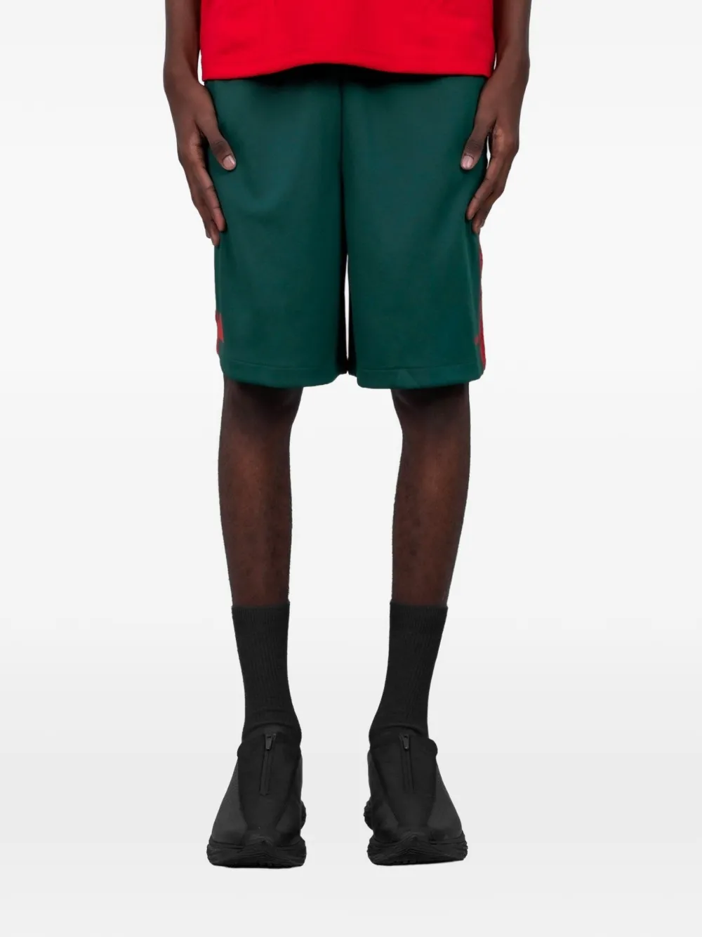 

Шорты для бега с тремя полосками X Arte Antwerp Adidas, зеленый