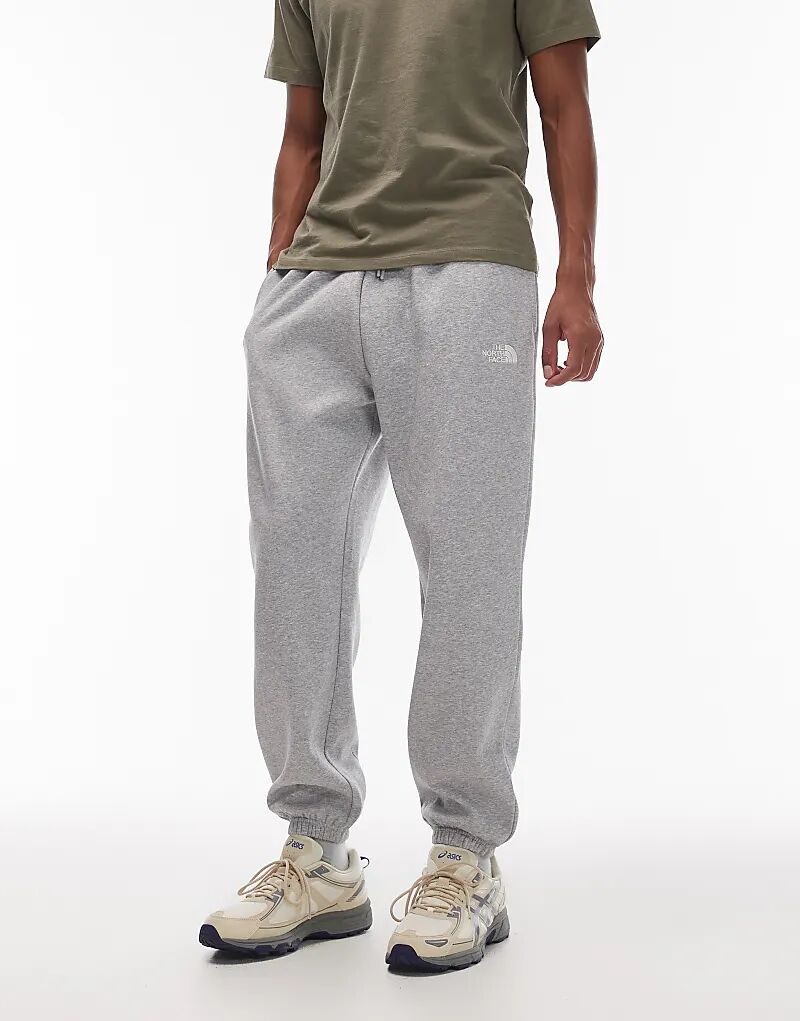 

Джоггеры прямого кроя с логотипом The North Face Essential серого цвета