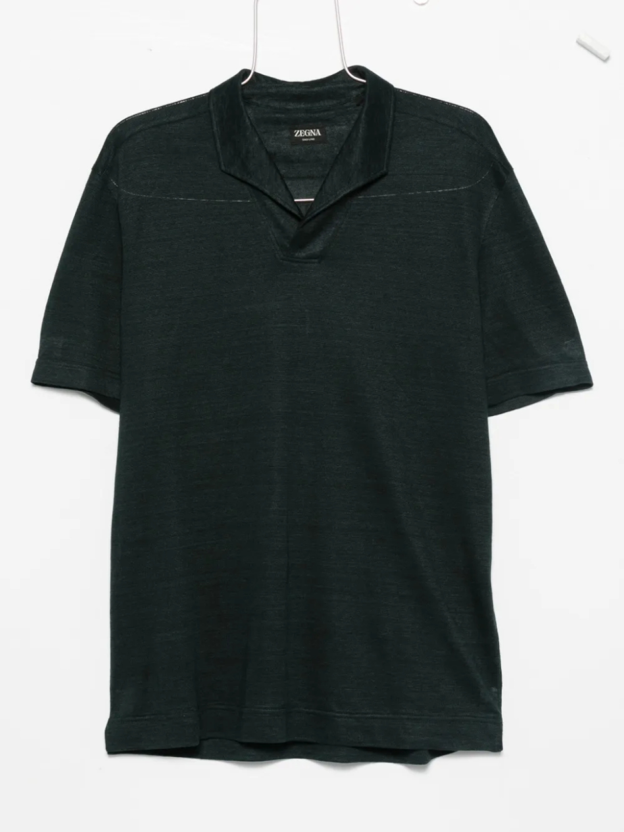 

Рубашка поло с коротким рукавом Zegna, зеленый