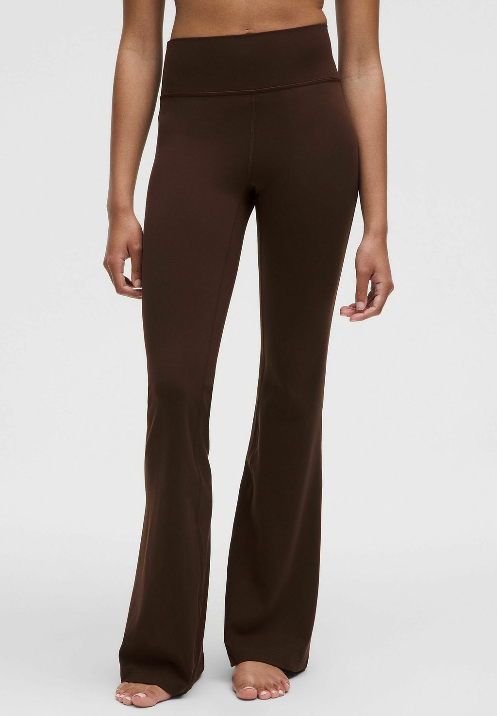 

Джеггинсы GROOVE NULU HIGH-RISE FLARED REGULAR lululemon, коричневый