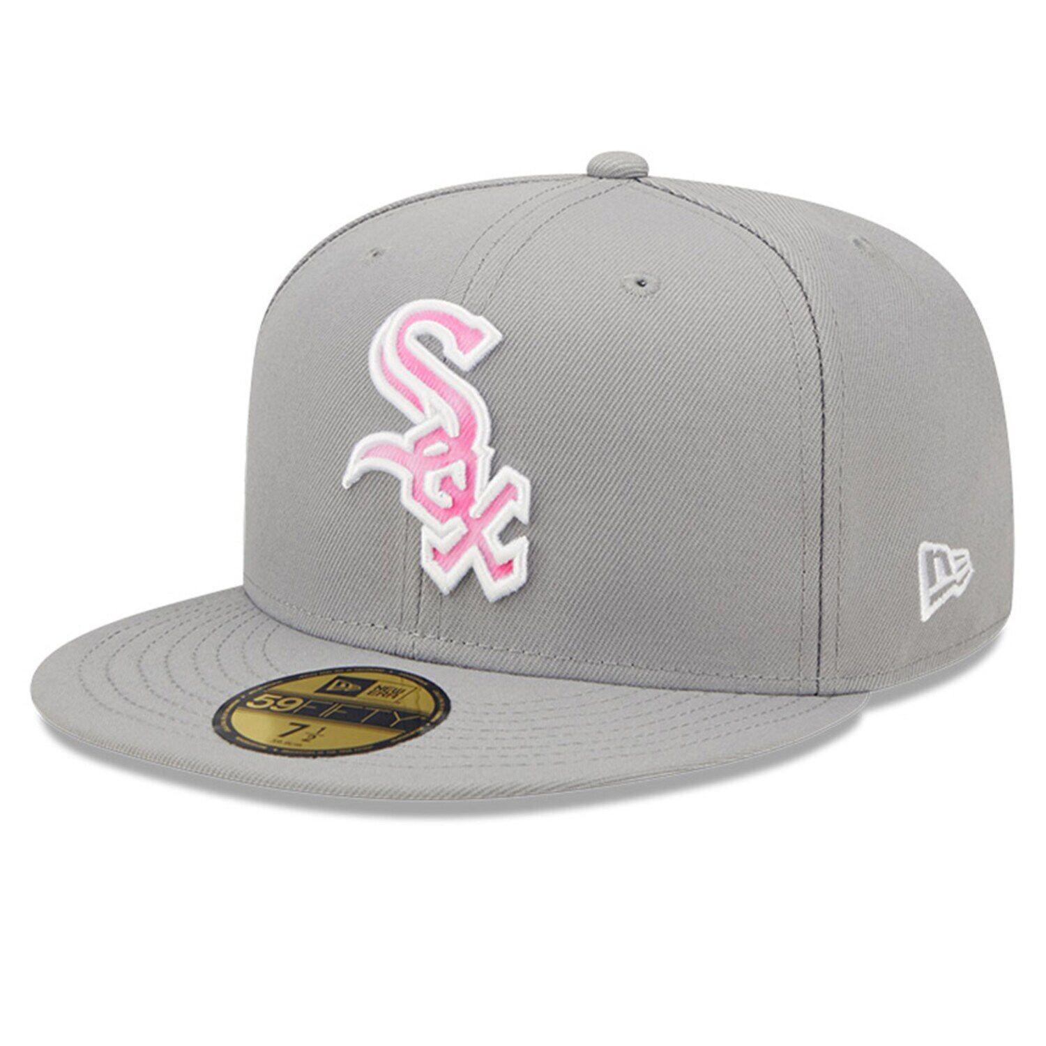 

Мужская бейсболка New Era Grey Chicago White Sox 2022 Mother's Day On-Field 59FIFTY