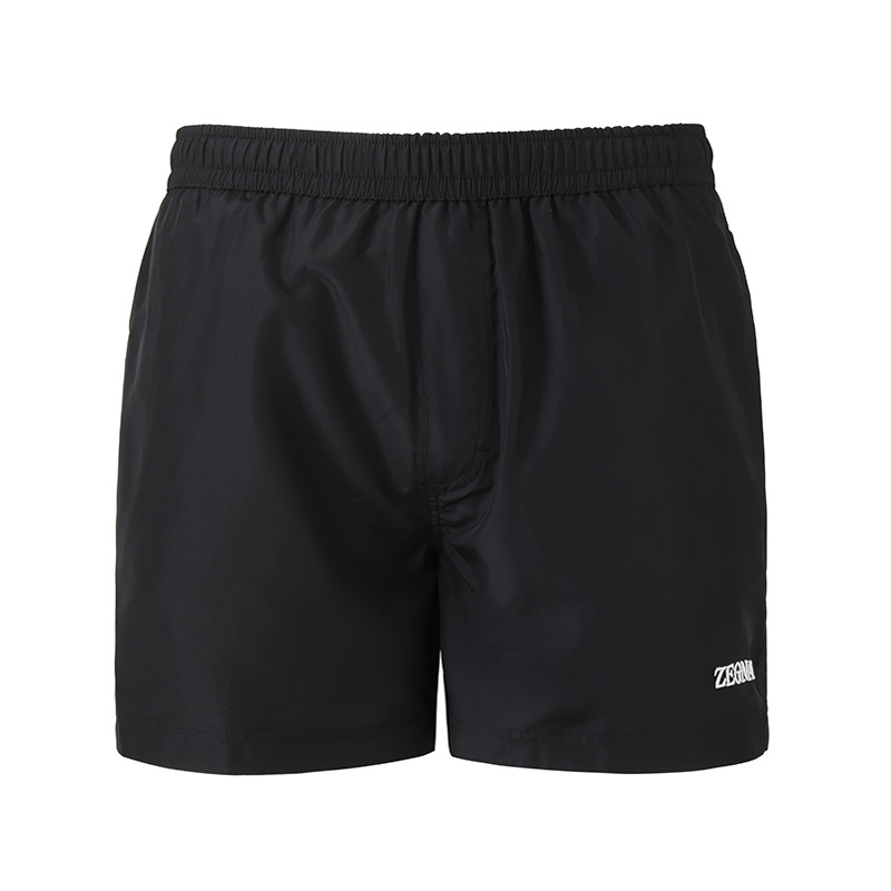 

Шорты для плавания с вышитым логотипом Zegna Ermenegildo Zegna, черный