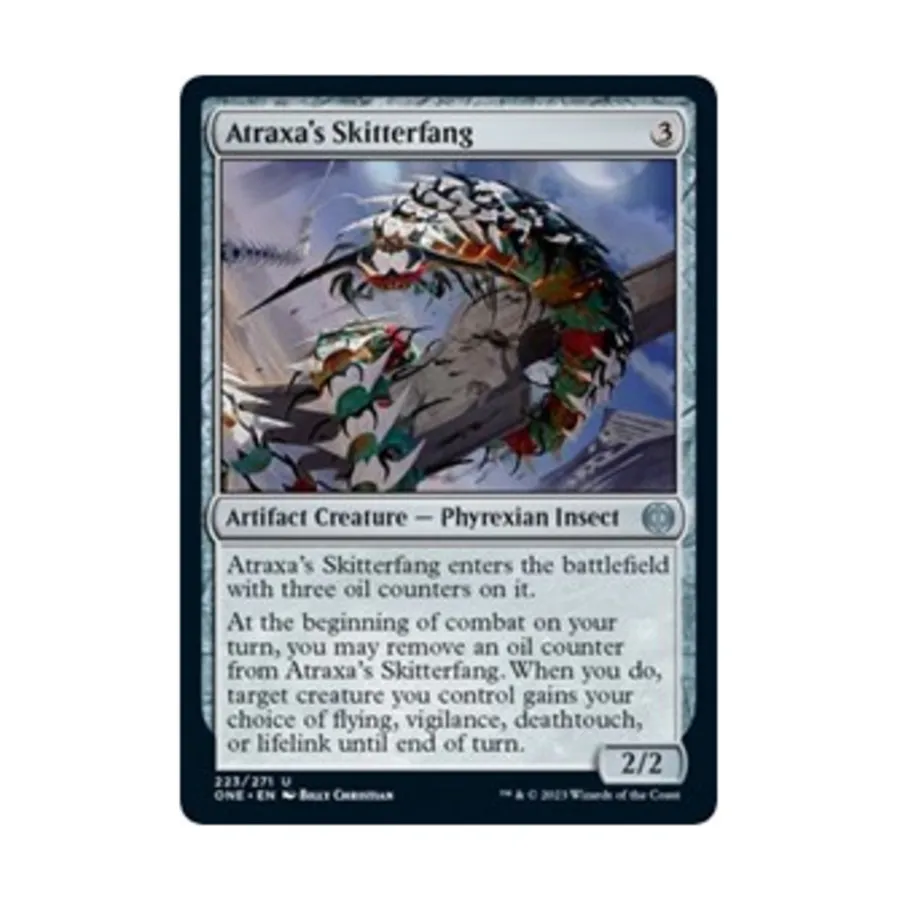 

CCG Скиттерфанг Атраксы (U), MTG - Phyrexia: All Will Be One