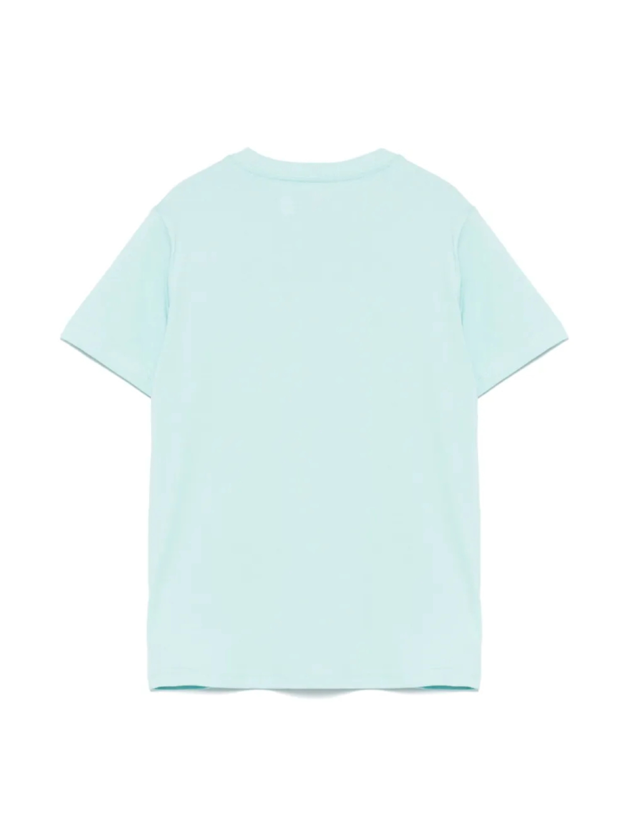 POLO RALPH LAUREN KIDS футболка с вышитым логотипом, синий — фото 2