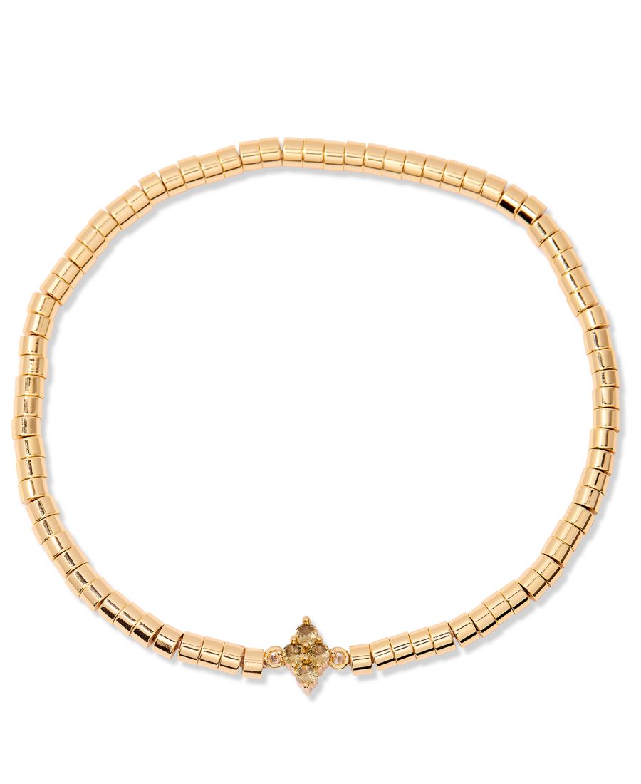 

Браслет Белла с камнем-талисманом по знаку зодиака brook & york, AUG