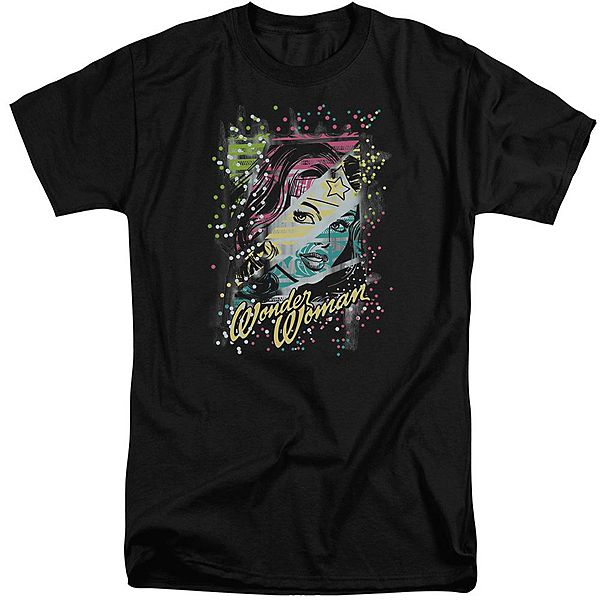 

Футболка с цветными блоками DC Comics взрослая tall Licensed Character