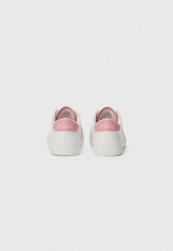 Кроссовки ryley Polo Ralph Lauren, White Tumbled/Pink — фото 3
