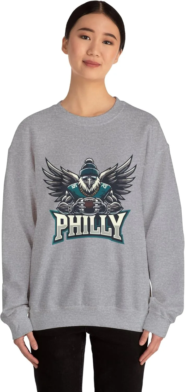 Толстовка PHI Football Fan с принтом Wings #26 Fly Birds LIX — фото 4