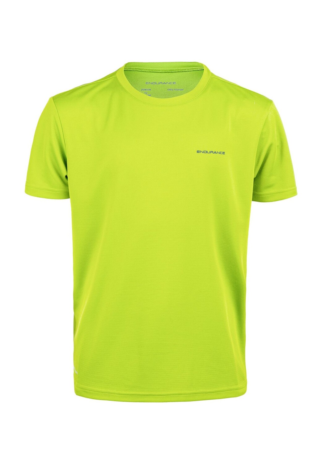 

Футболка Vernon Jr. со светоотражающим логотипом ENDURANCE, цвет Safety Yellow