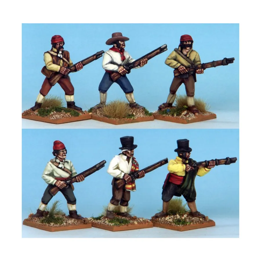 

Испанские партизаны 1, Muskets & Tomahawks - Napoleonic War Miniatures (28mm)