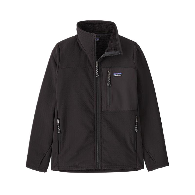 

Детская куртка с воротником стойкой, умеренная Patagonia, черный