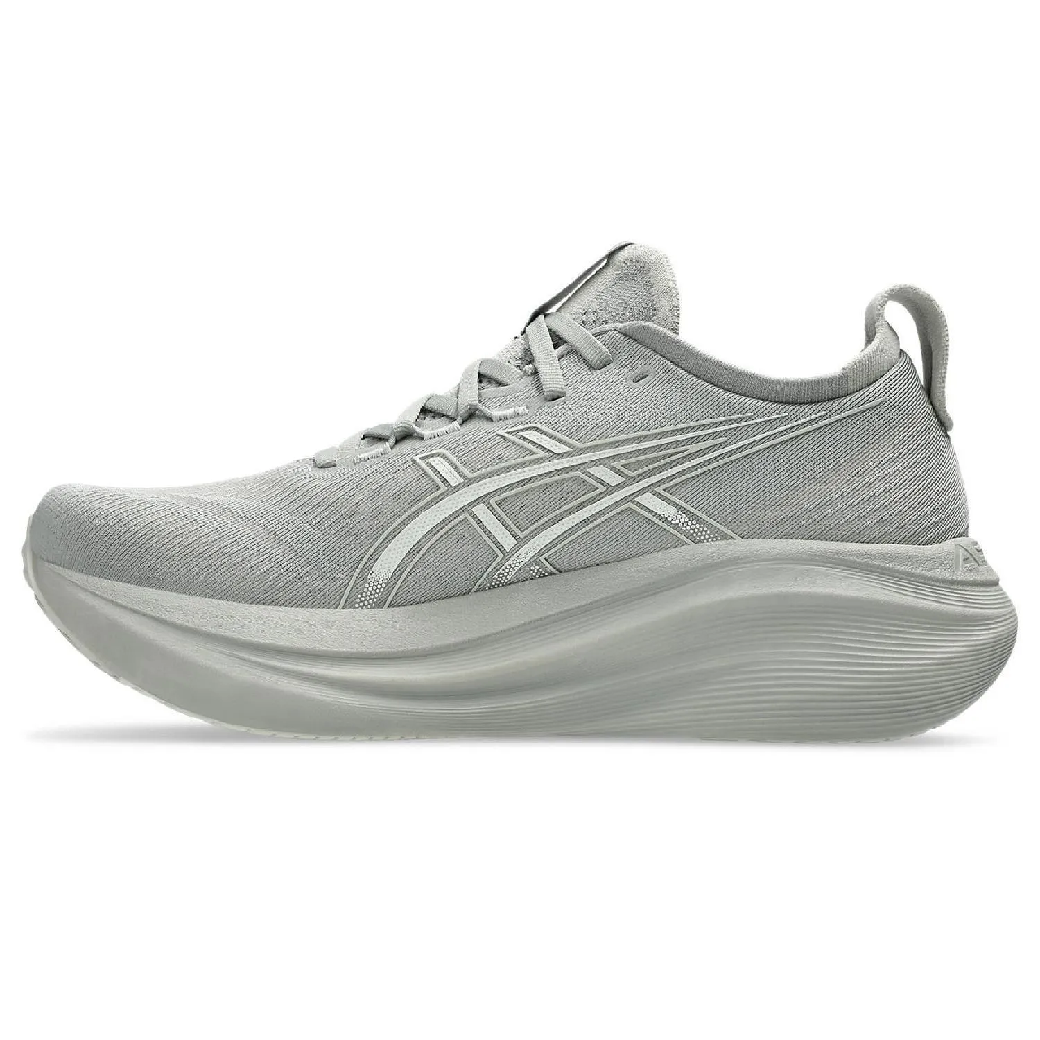 GEL-Nimbus 27 Дорожные Беговые Кроссовки ASICS, Seal Grey/Lake Grey — фото 2